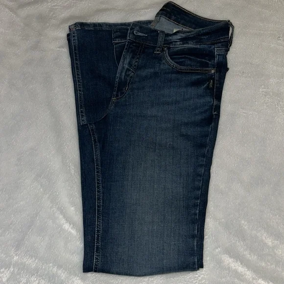 Silver Jeans Most Wanted Flare Mid Rise Jeans - Picture 6 of 7